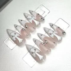 クロムネイル　シズニルック　韓国　十字架　y2k