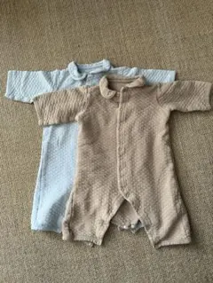 【ユニクロ】ロンパース・カバーオール ・キルト70cm 2点セット