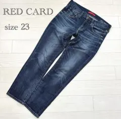 RED CARD プラステ別注　20thcrop テーパードデニム　64505P