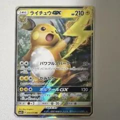 ライチュウGX SML サン＆ムーン ファミリーポケモンカードゲーム 019
