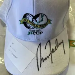 小祝さくら選手 直筆サイン入り GOLF5 ゴルフキャップ 当選品 非売品