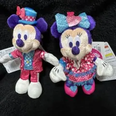 ミッキー ミニー ぬいば ぬいぐるみバッジ パルパルーザ 新品未使用タグ付き