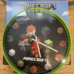 Minecraft Wall Clock マインクラフト 壁掛け時計のサムネイル