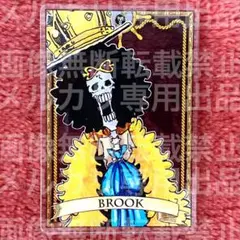 ブルック ONE PIECE ワンピース ステータスカード ステカ