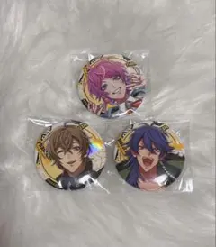 ヒプマイ flava 缶バッジ 飴村乱数 夢野幻太郎 有栖川帝統