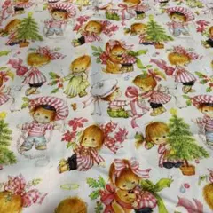 ‪ஐ‬⋆*レトロガール childrenクリスマス 生地約45×110