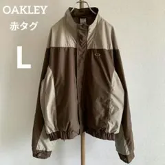 希少 00s OAKLEY オークリー ナイロンジャケット 赤タグ L