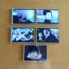 呪術廻戦　ダイソー　アクリルブロック　五条悟　夏油傑　伏黒甚爾