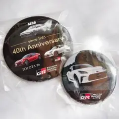 トヨタ86 AE86 GR86 缶バッジ