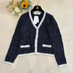 新品未使用 toccocloset トッコクローゼット カーディガン ブラック