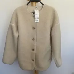 UNIQLO ボアフリースリラックスカーディガン