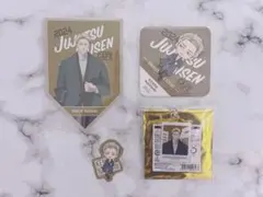 呪術廻戦 七海建人 カフェ アクキー コースター ポストカード ステッカー