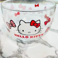SANRIO サンリオ　ハローキティ　平成当時物　非売品　ガラスボウル　コラボ