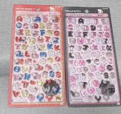 サンリオ文字ボンボンドロップシール　キティ　スタンダード　クールセット　訳あり