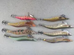 エギ 8本セット アオリイカ釣り用のサムネイル