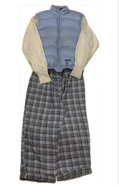 Patagonia ダウンベスト　水色　パタゴニア　ベストのみ