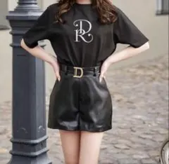 Darich DRエンブロイダリーTシャツ ブラックのサムネイル