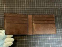 對摺錢包（茶色）