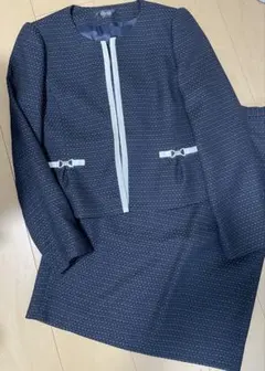 フォーマル　ジャケット　スカート　フォーマルセット　ネイビー スカートスーツ