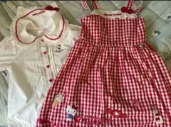 メゾピアノ　キティ　50周年 ワンピース　ブラウス　140cm