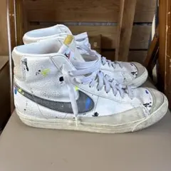 NIKE スニーカー ペイント加工 ハイカット