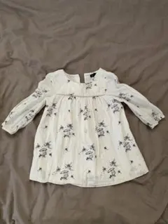 baby GAP 花柄 ワンピース ホワイト　90㎝