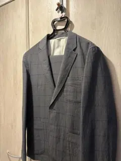 UNITED ARROWS メンズ チェック柄 セットアップ ジャケット パンツのサムネイル