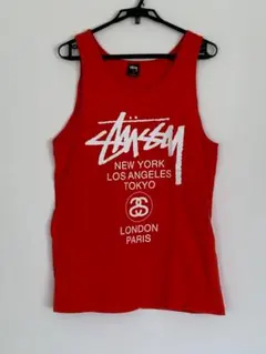 ステューシー タンクトップ サイズM - メルカリ