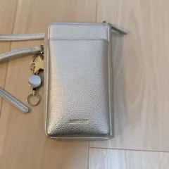 ベイフロウ BAYFLOW 多機能キースターミニウォレットショルダー2 シルバー