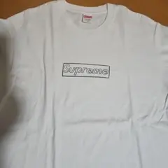 Supreme 티셔츠 화이트 M