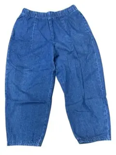 【GU】 デニムパンツ ワイド