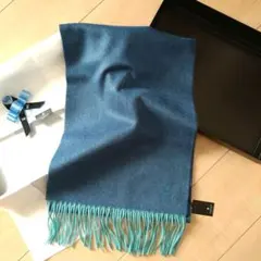 LANVIN ランバンコレクション カシミア リバーシブル マフラー バイカラー