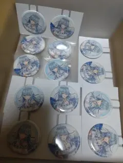 ホロライブ　一番くじ　雪花ラミィ　缶バッジ