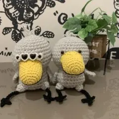 ハシビロコウあみぐるみ