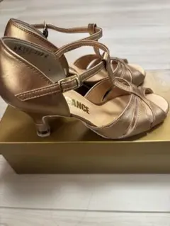 社交ダンス用ゴールドシューズのサムネイル