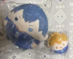 ハイキュー　くじメイト　ぬいくじ ふわコロりん　C賞 影山　D賞 日向