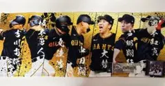 読売ジャイアンツ 選手集合デザイン 応援フェイスタオル キーホルダー
