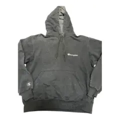 Champion ブラック フード付きパーカー MEDIUM