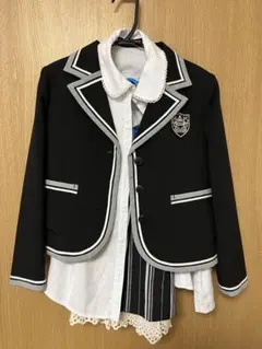 卒園式　入学式　女の子130フォーマルワンピースセット