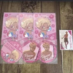 士道龍聖　and gallery 特典　コースター　クリアカード