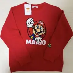 ほぼ未使用品　タグなし　マリオ トレーナー 140cm(送料込み)