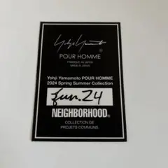 【非売品】neighborhood YOHJI YAMAMOTO ステッカー