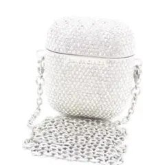 希少 BALENCIAGA AirPodsケース チェーンショルダー ストーン