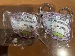 ちいかわ 人魚の島のひみつ ラメアクリルキーホルダー　モモンガ 2個セットのサムネイル