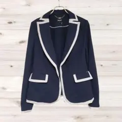 A2010 DKNY テーラードジャケット アウター(6) ネイビー 羽織のサムネイル