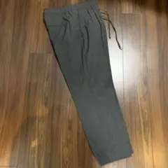 新品未使用品、ZARA、ジョガーパンツ、グレンチェック、グレー、XL