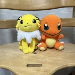 ヒトカゲ　サンダース ぬいぐるみ セット