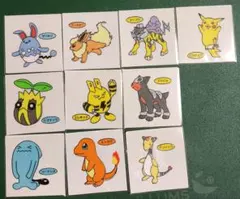 【当時物】ポケモン デコキャラシール 第18・19・20弾 まとめ売り 32枚