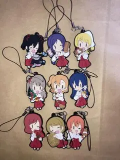 ラブライブ！μ's ラバーストラップセット