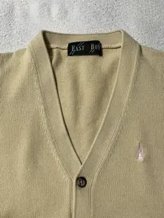【火曜まで限定】EAST BOY ベージュ Vネック ベスト